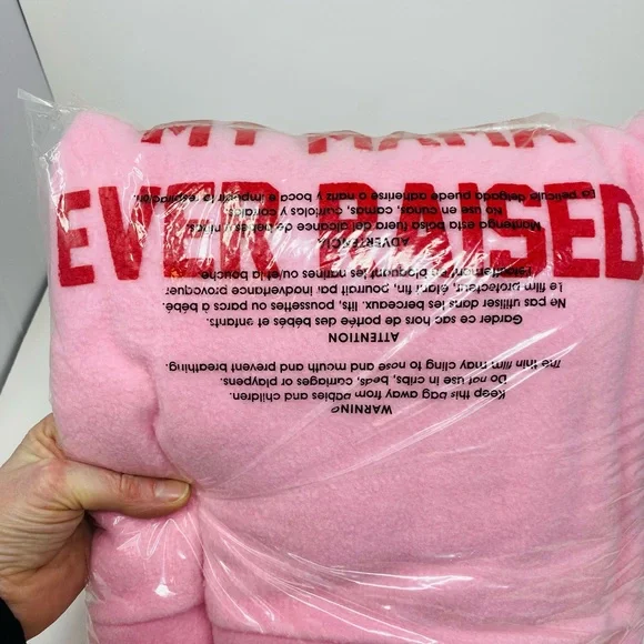 Daydreamer Revolve Cotton Candy Pink Fleece top in XL - Picture 8 of 9